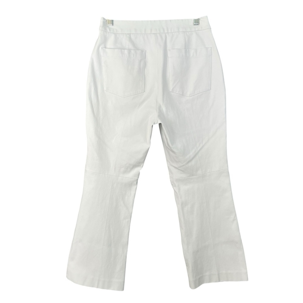 SPANX On the Go Kick Flare Pull On Pants in Classic White Size Medium